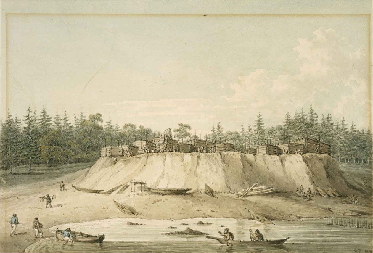 Indian Village, Point Mudge tekijältä William Alexander