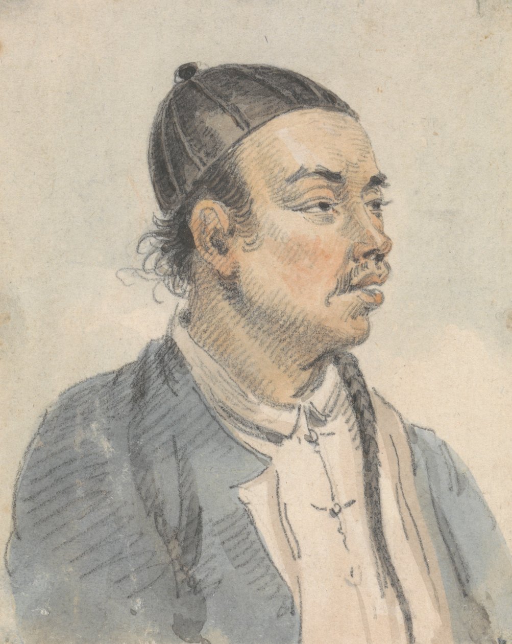 Kiinalaisen miehen muotokuva tekijältä William Alexander