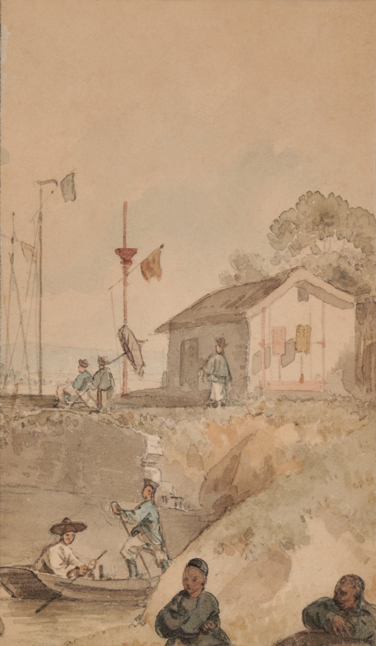 River Boat Kiinassa marraskuussa tekijältä William Alexander