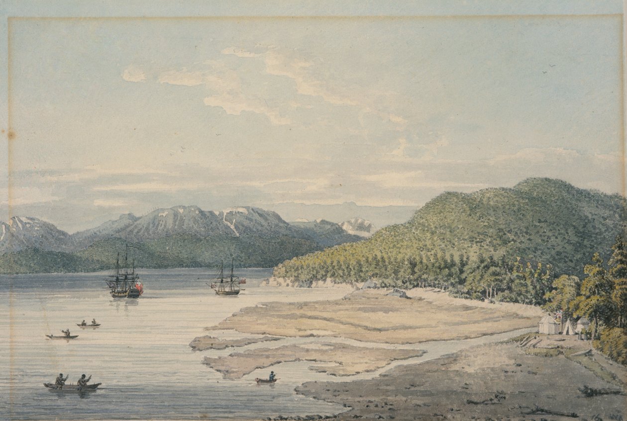 Salmon Cove, Observatory Inlet tekijältä William Alexander