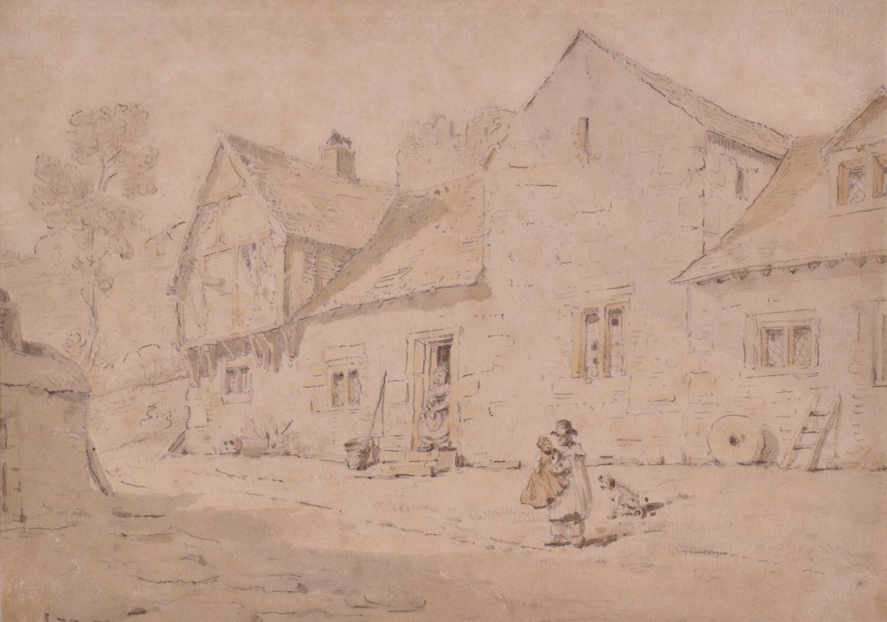 Village Scene, Kent tekijältä William Alexander