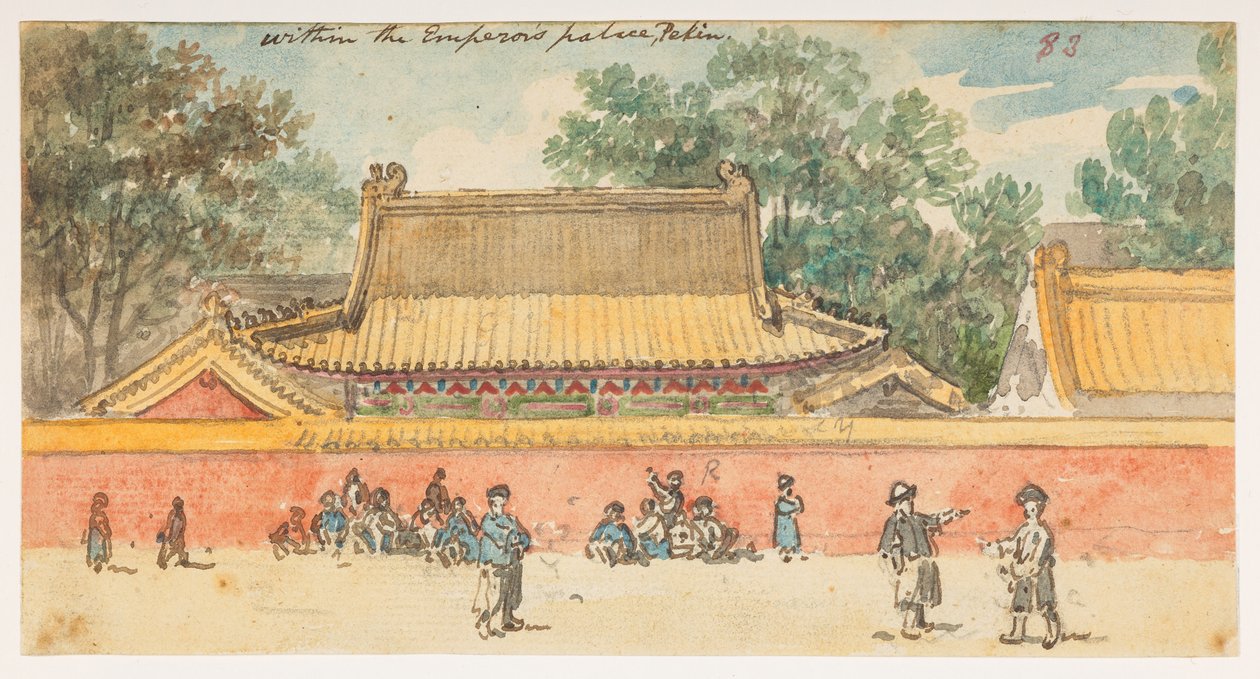 WD 959 § 1 f.83, Keisarin palatsi, Peking tekijältä William Alexander