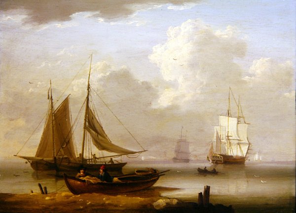 Marine, n. 1800 (öljy aluksella) tekijältä William Anderson
