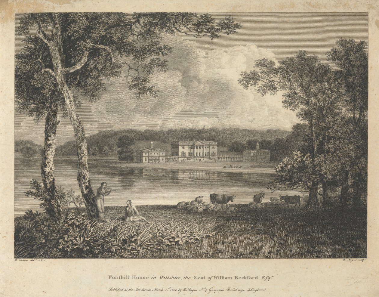 Fonthill House, Wiltshire tekijältä William Angus