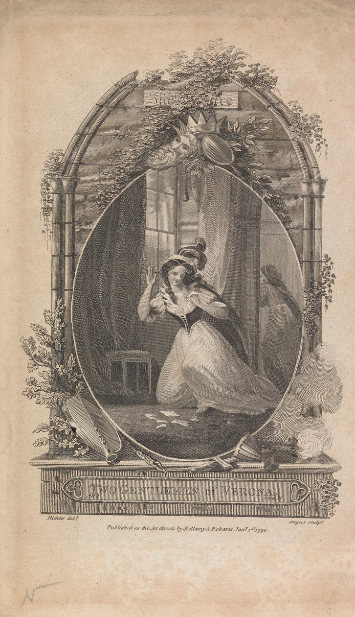 Two Gentlemen of Verona, Act I, Sc. II tekijältä William Angus
