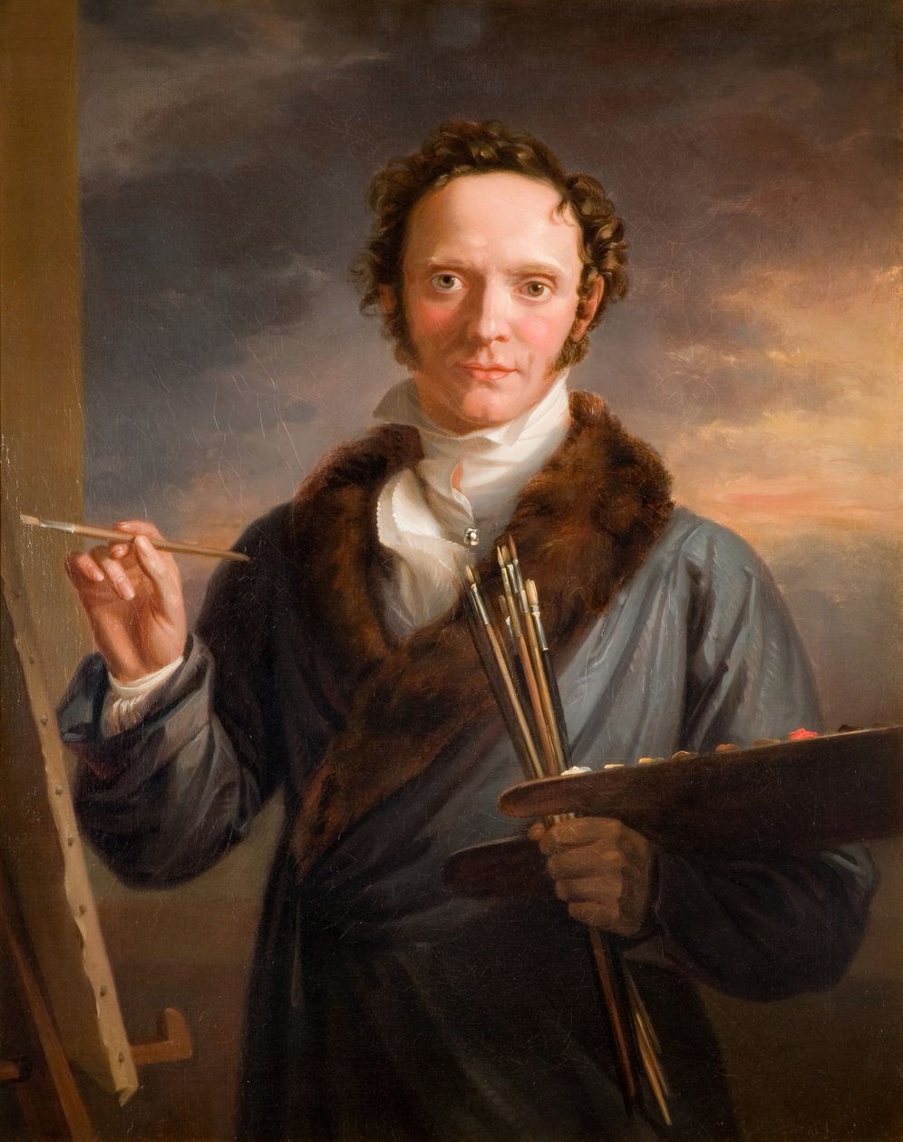 Taiteilijan muotokuva Omakuva, 1813-14. tekijältä William Armfield Hobday