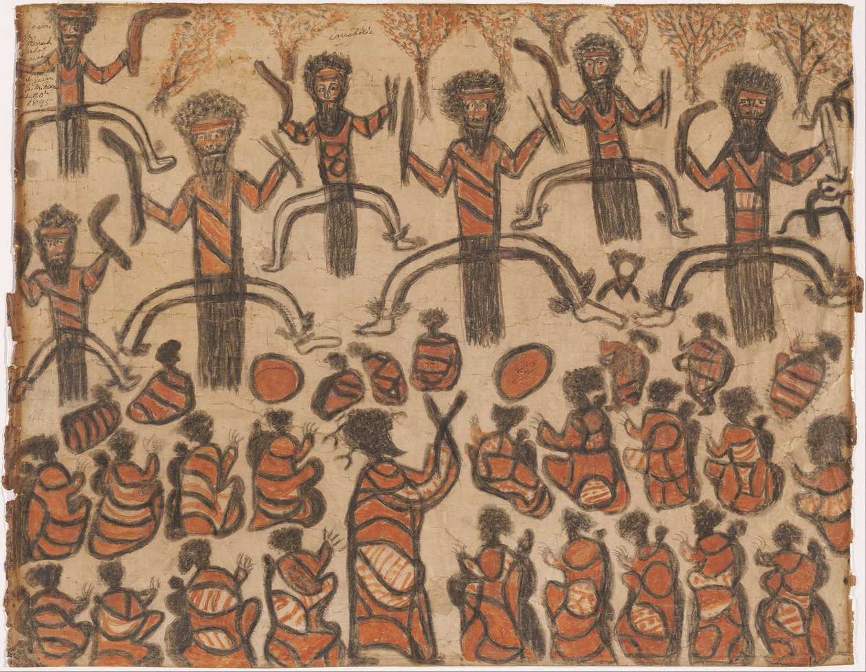 Wurundjeri-kansa - Corroboree tekijältä William Barak