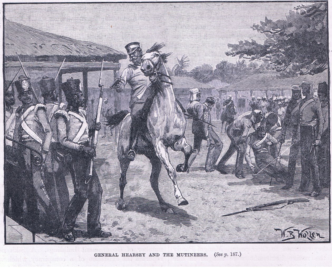 Kenraali Hearsay ja kapinat 1857 jKr tekijältä William Barnes Wollen