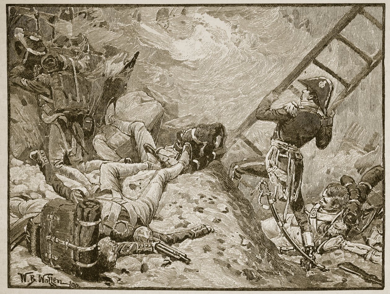 Marsalkka Lannes Ratisbonissa, kuvitus 