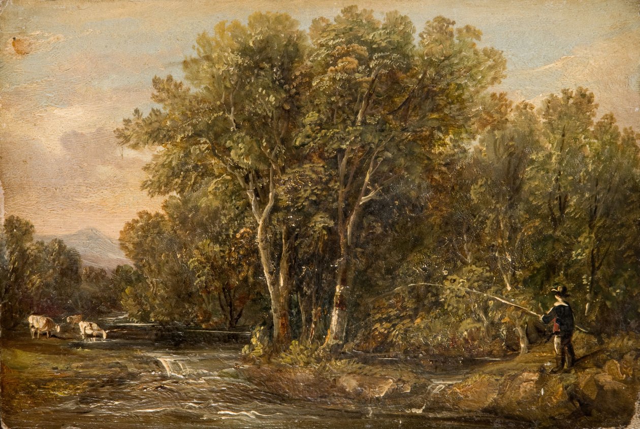 Paisatge boscós, 1851. finlandès tekijältä William Bath