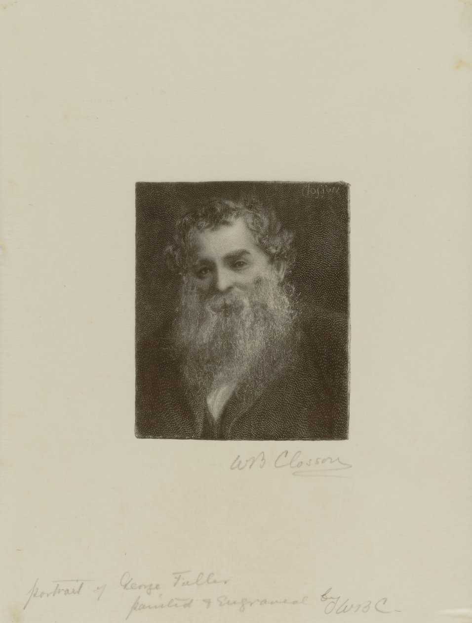 George Fullerin muotokuva tekijältä William Baxter Closson