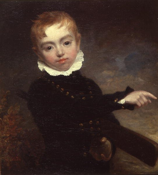Poika krikettimailalla tekijältä William Beechey