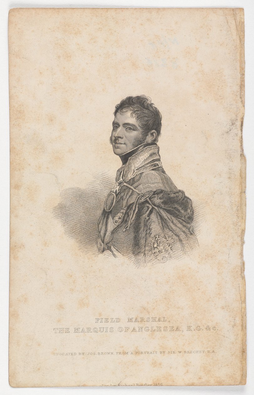 ?Field marsalkka The Marquis of Anglesea K.G. & C.?, 1820 tekijältä William Beechey