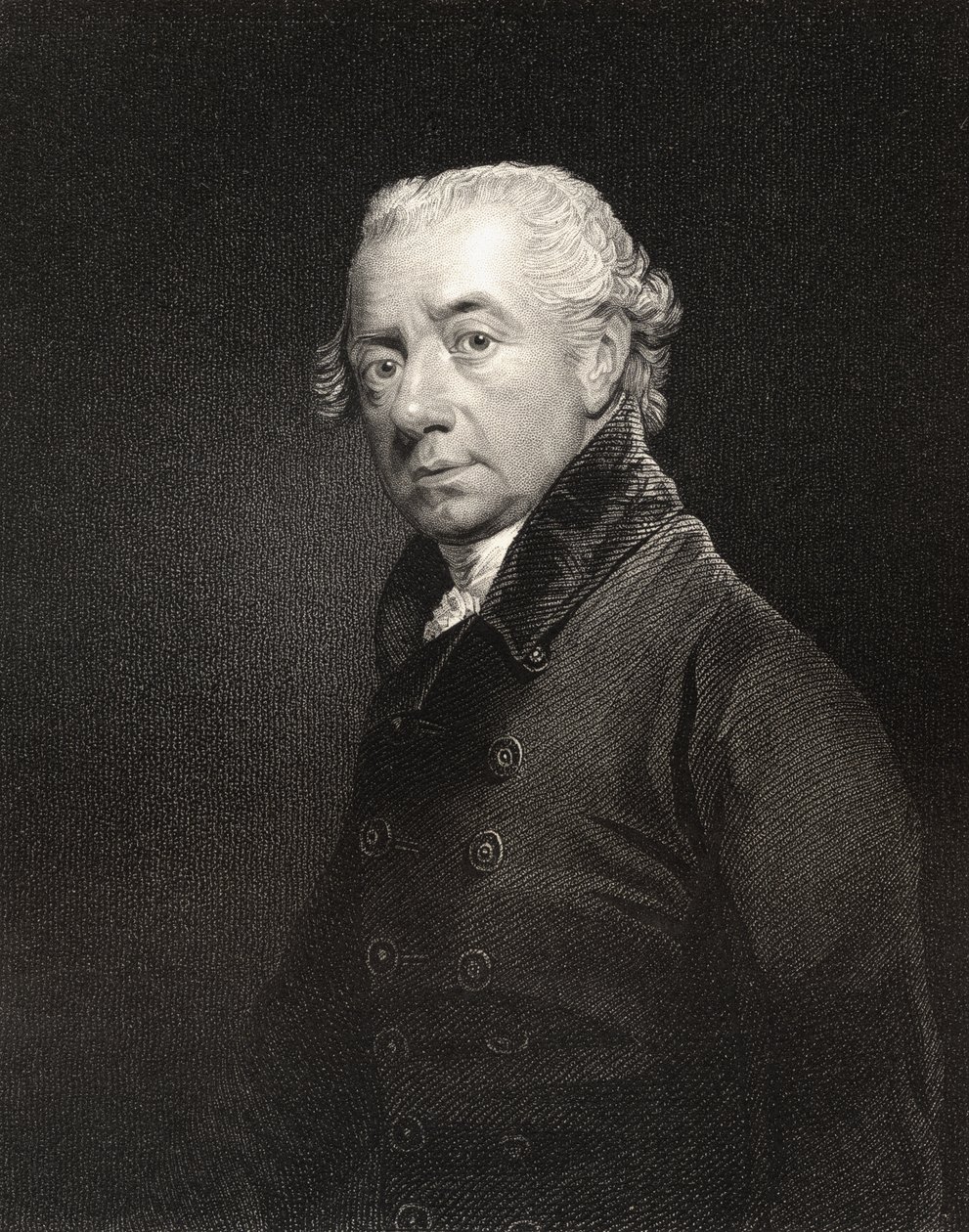 John Heaviside, kaivertanut John Cochran (fl.1821-65), National Portrait Gallerysta, osa II, julkaistu noin 1835 tekijältä William Beechey