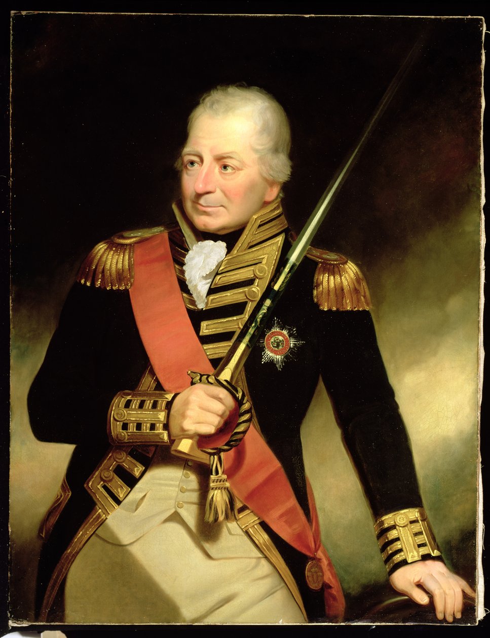 John Jervisin (1735-1823) muotokuva St. Vincentin ensimmäisestä jaarlista, n. 1805 tekijältä William Beechey