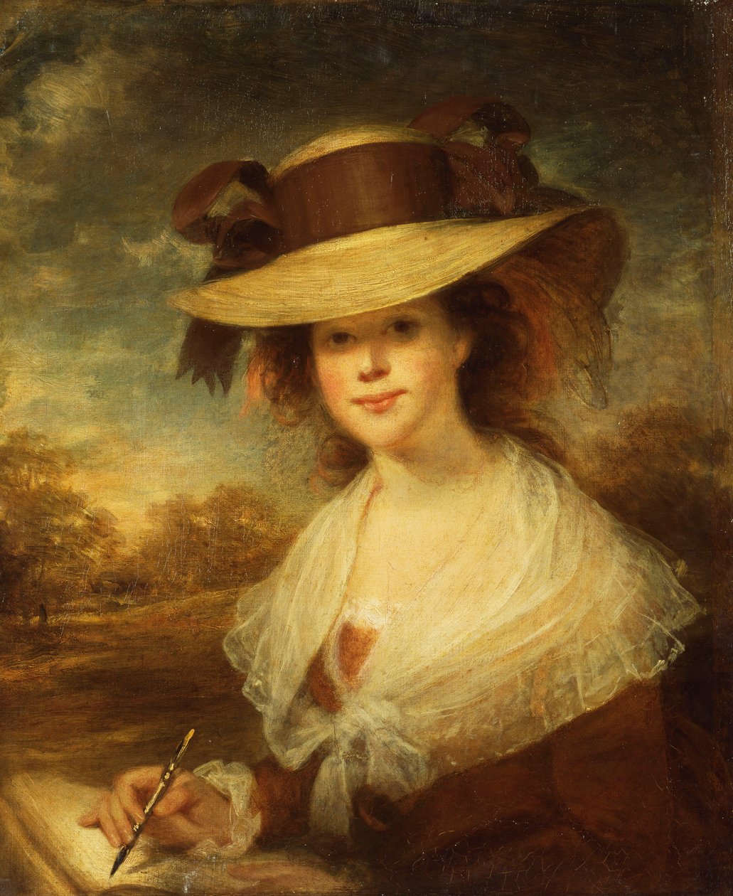 Lady Beechleyn, taiteilijan vaimon muotokuva, tekijältä William Beechey