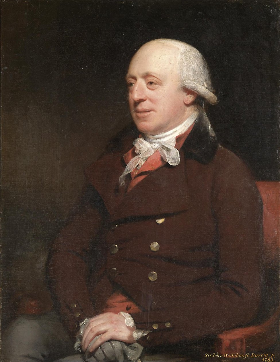 Sir John Wodehousen muotokuva, Norfolkin kansanedustaja (1741-1834). tekijältä William Beechey