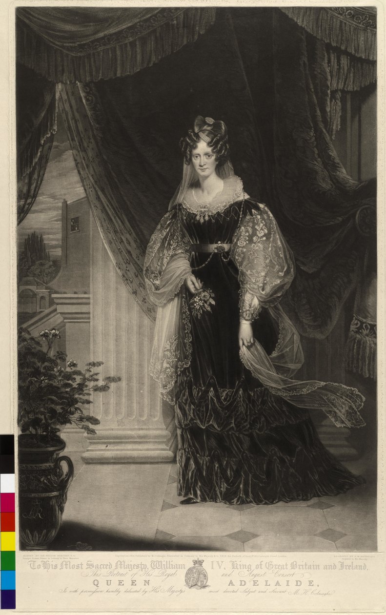 Saksi-Meiningenin prinsessa Adelaide tekijältä William Beechey