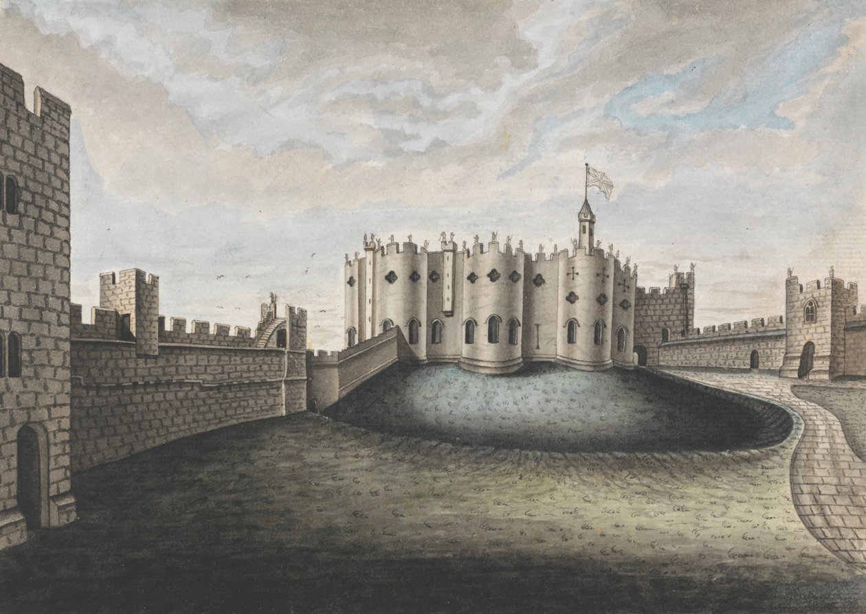Alnwick Keep tekijältä William Beilby