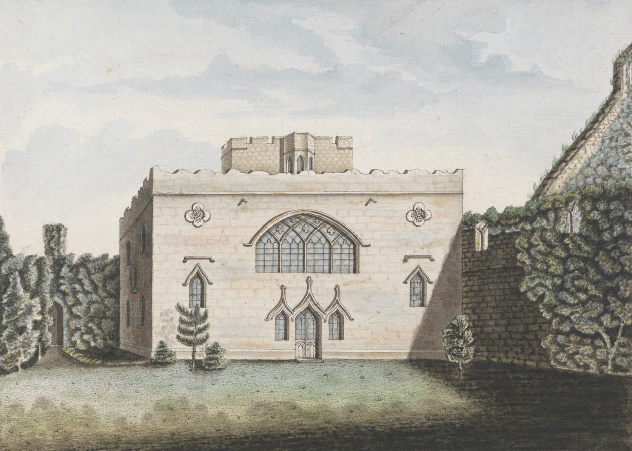 Hulne Priory Northumberlandissa tekijältä William Beilby