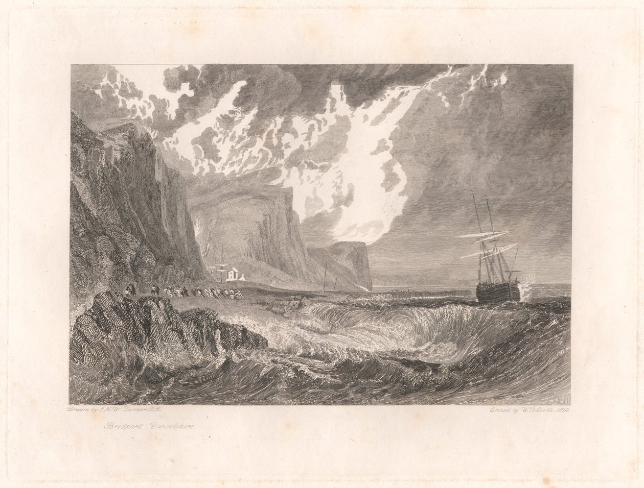 Bridport, Dorsetshire tekijältä William Bernard Cooke