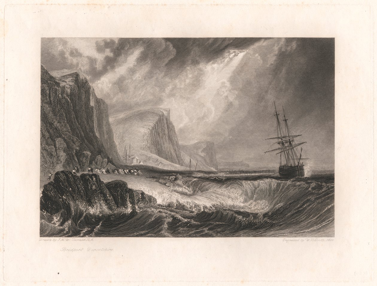 Bridport, Dorsetshire tekijältä William Bernard Cooke