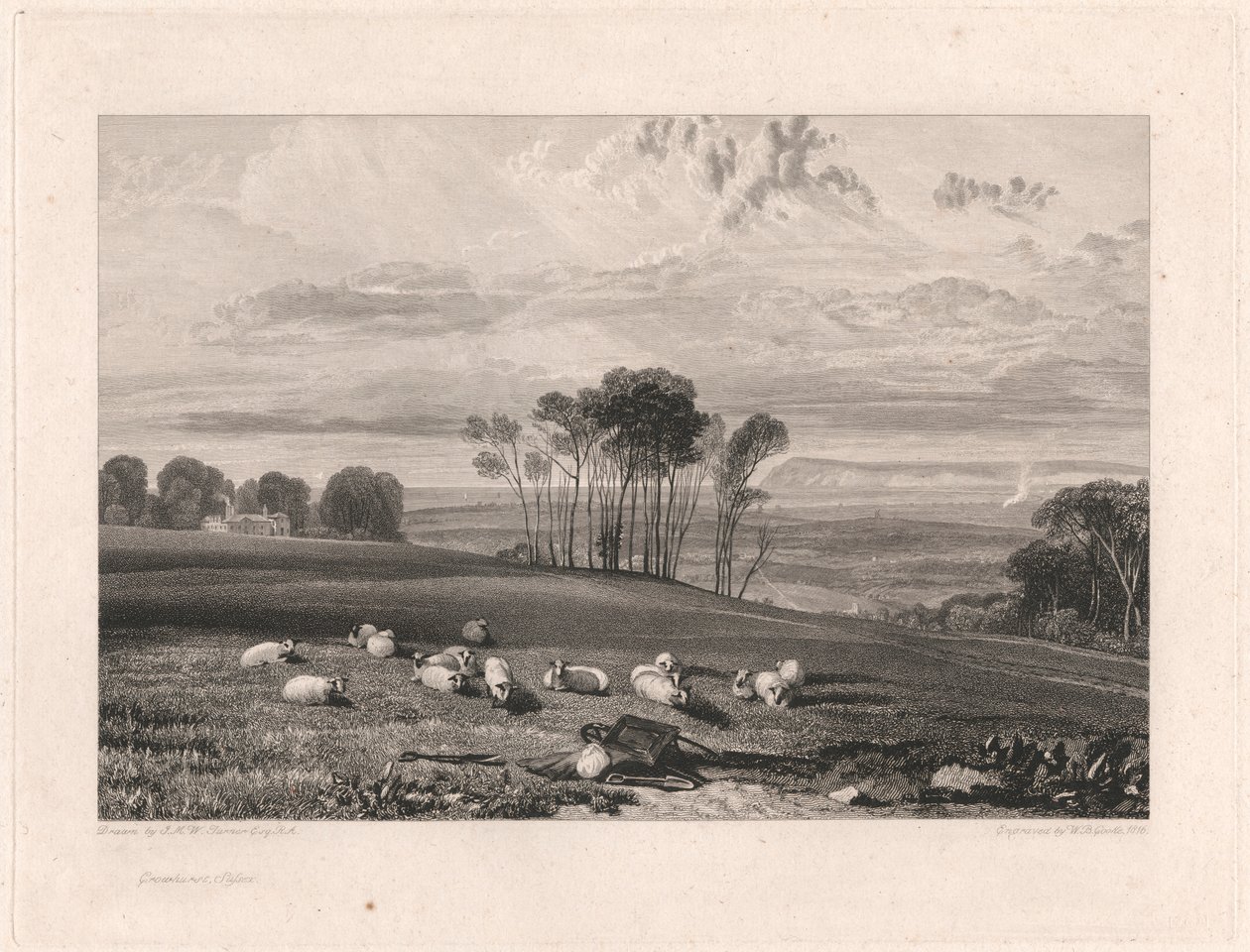 Crowhurst, Sussex tekijältä William Bernard Cooke