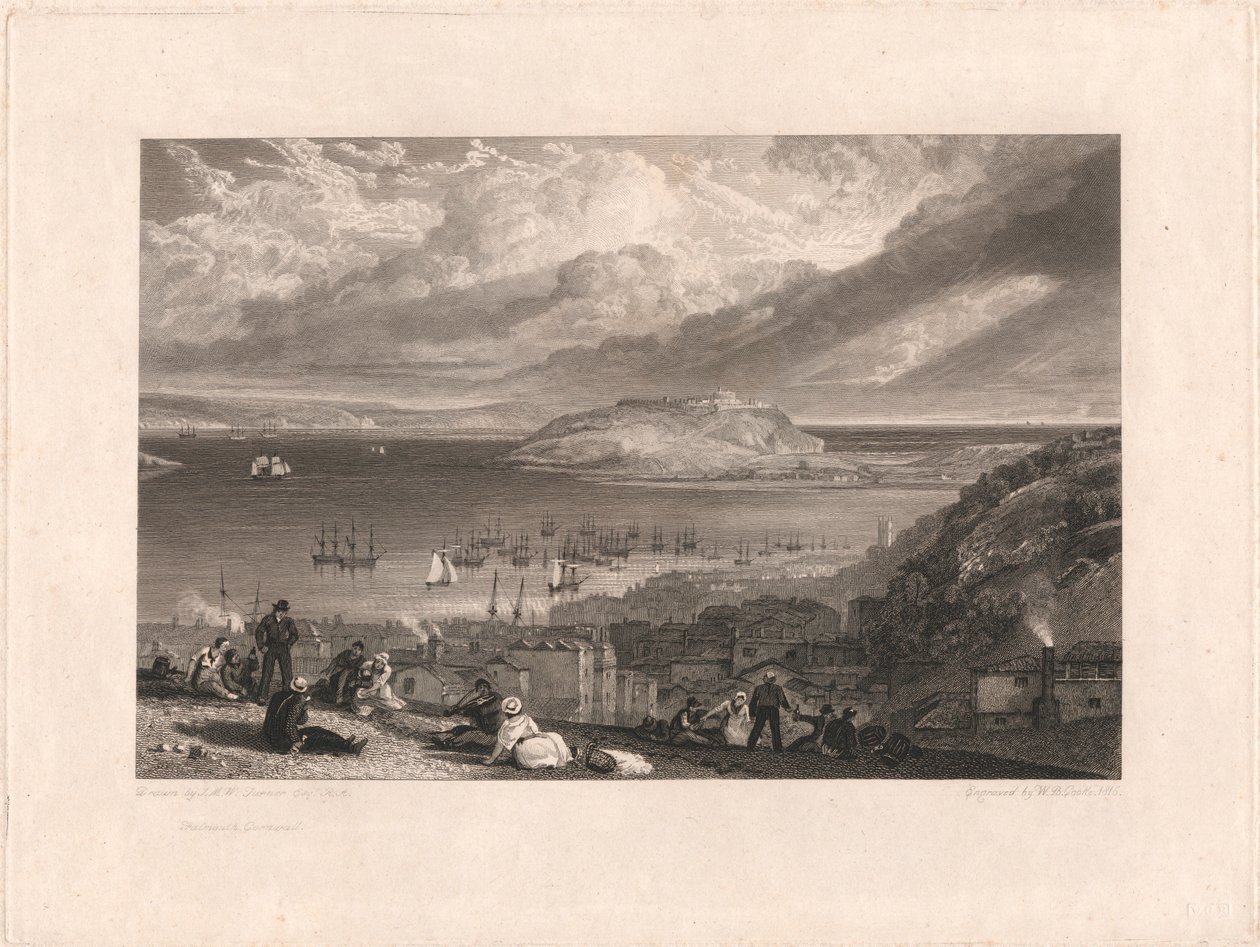 Falmouth, Cornwall tekijältä William Bernard Cooke