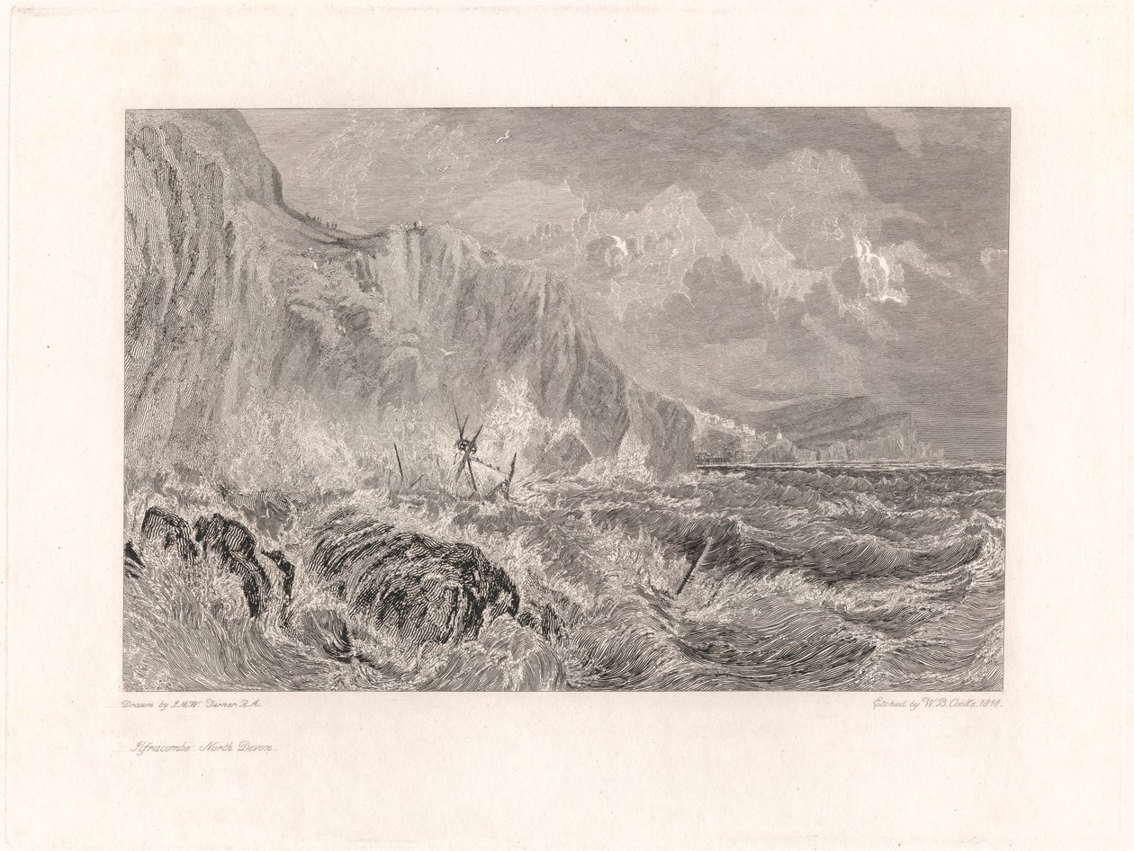 Ilfracombe, Pohjois-Devon tekijältä William Bernard Cooke