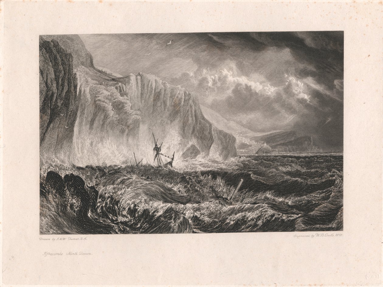 Ilfracombe, Pohjois-Devon tekijältä William Bernard Cooke