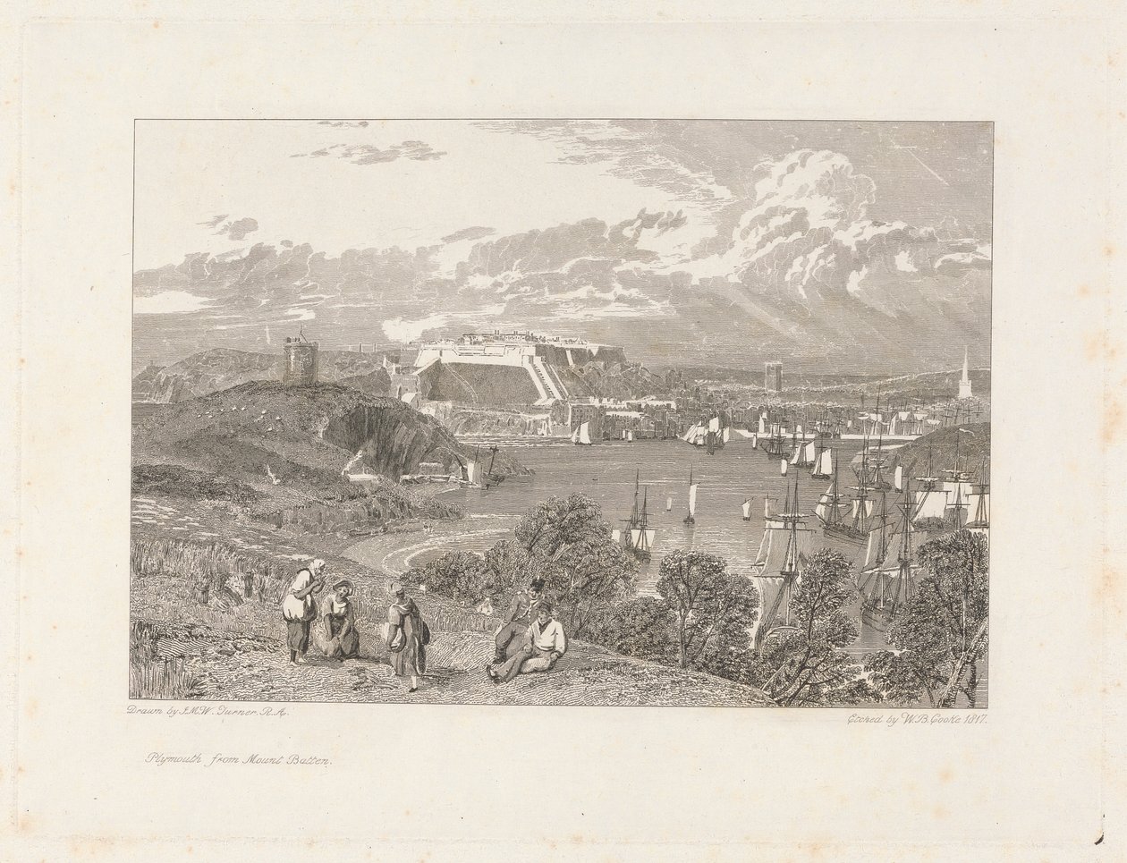 Plymouth, Mount Battenista tekijältä William Bernard Cooke