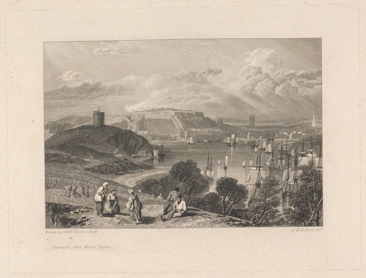 Plymouth, Mount Battenista tekijältä William Bernard Cooke