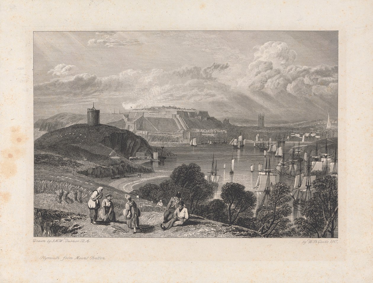 Plymouth, com o Monte Battenfinnish tekijältä William Bernard Cooke