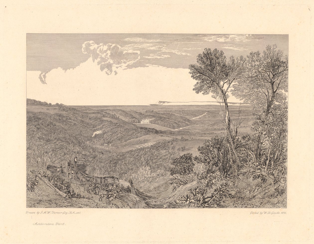 O Vale de Ashburnham finlandês tekijältä William Bernard Cooke
