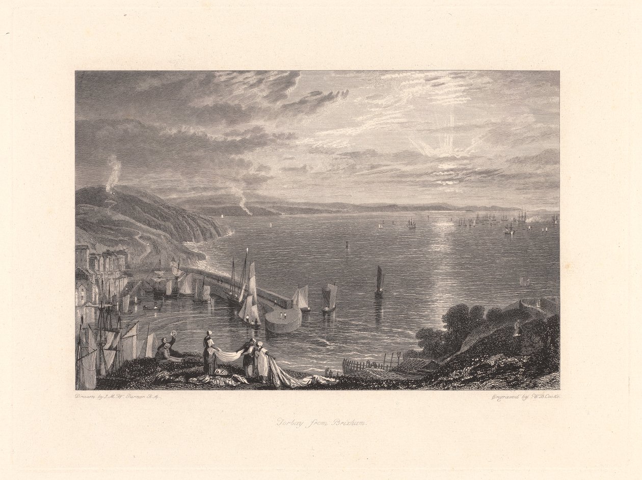 Torbay Brixhamista tekijältä William Bernard Cooke