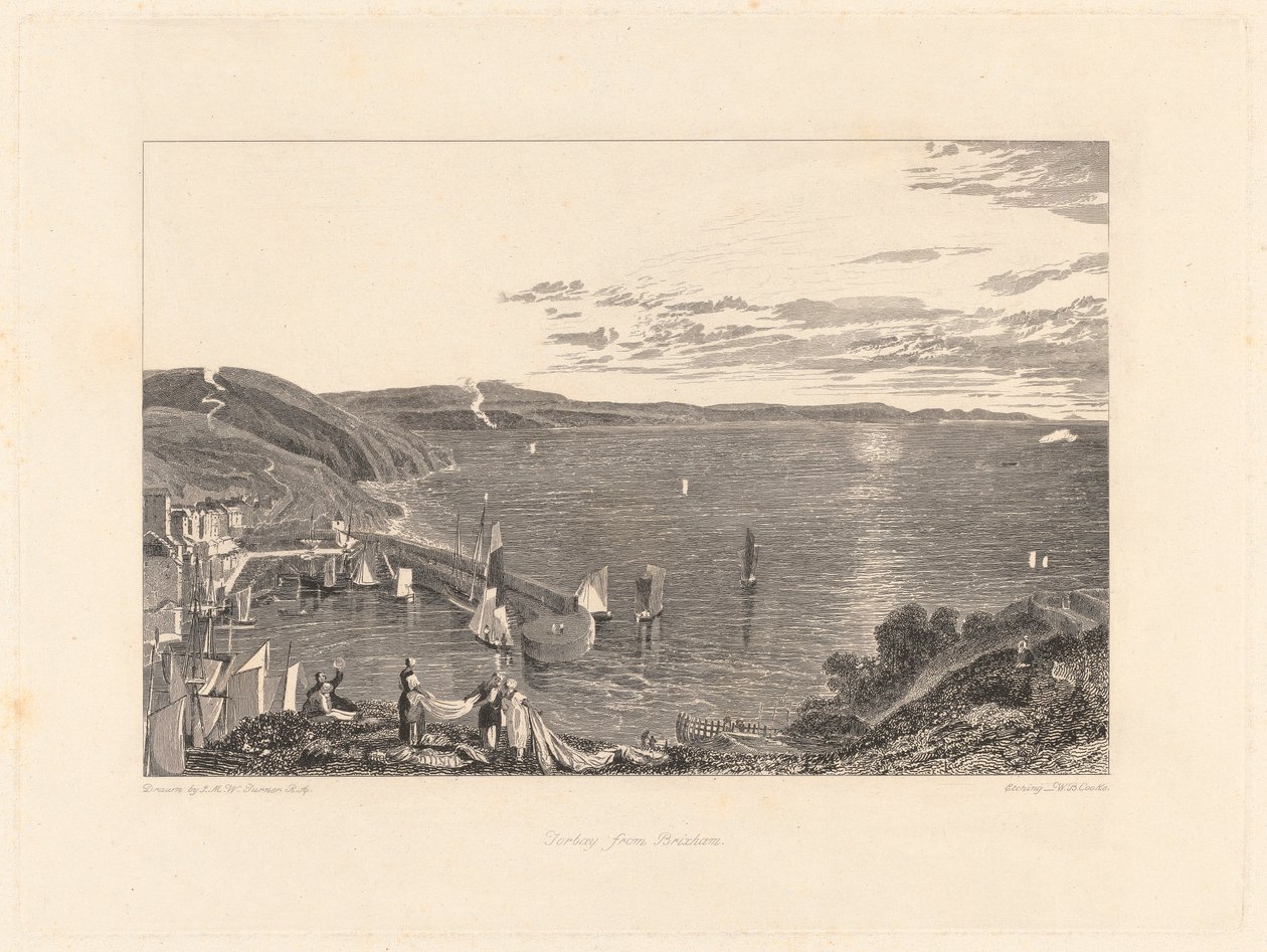 Torbay Brixhamista tekijältä William Bernard Cooke
