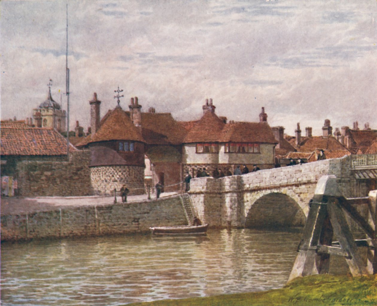 The Barbican, Sandwich, 1907 tekijältä William Biscombe Gardner