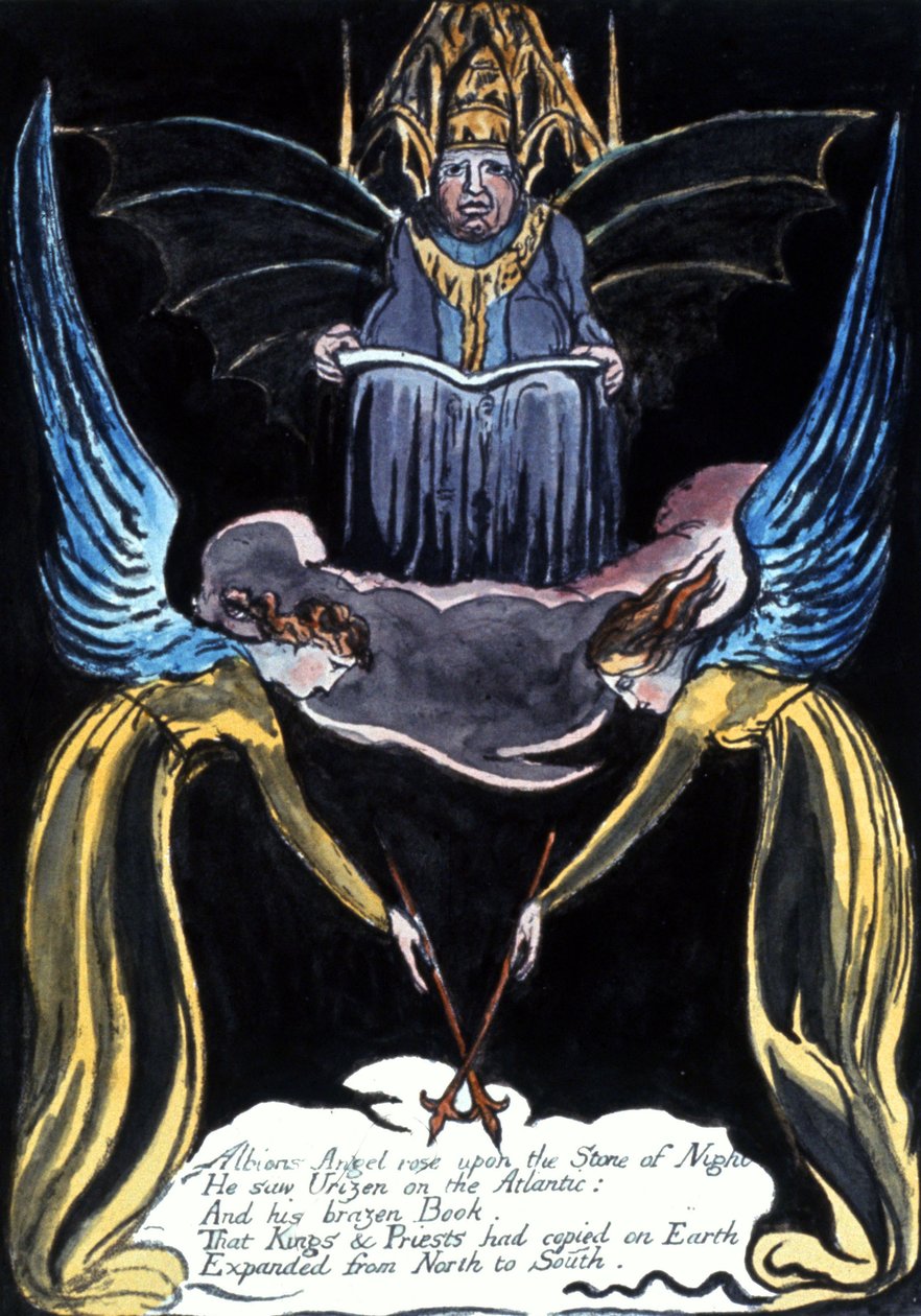 Albionin enkeli nousi tekijältä William Blake