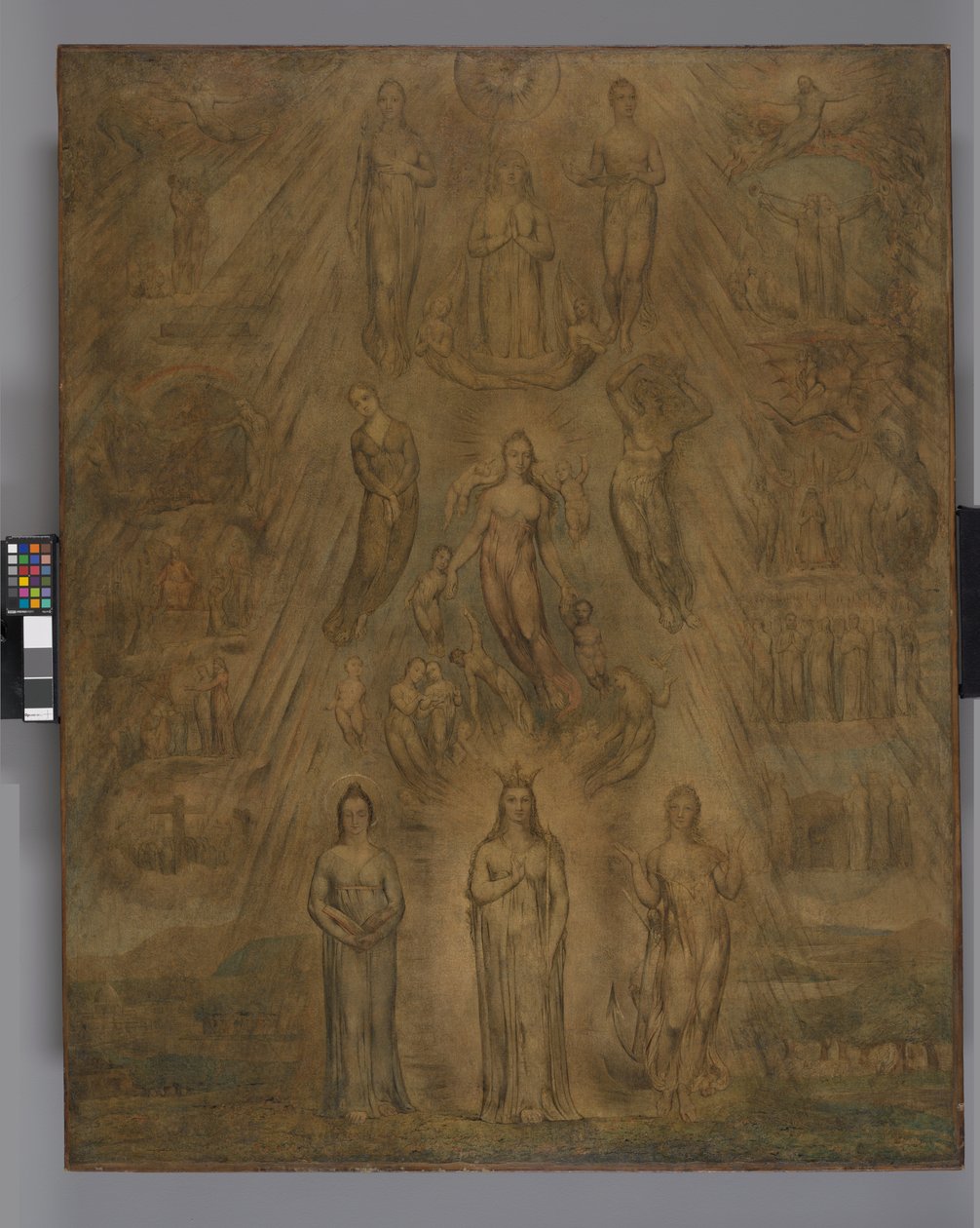 Allegoria ihmisen hengellisestä tilasta tekijältä William Blake