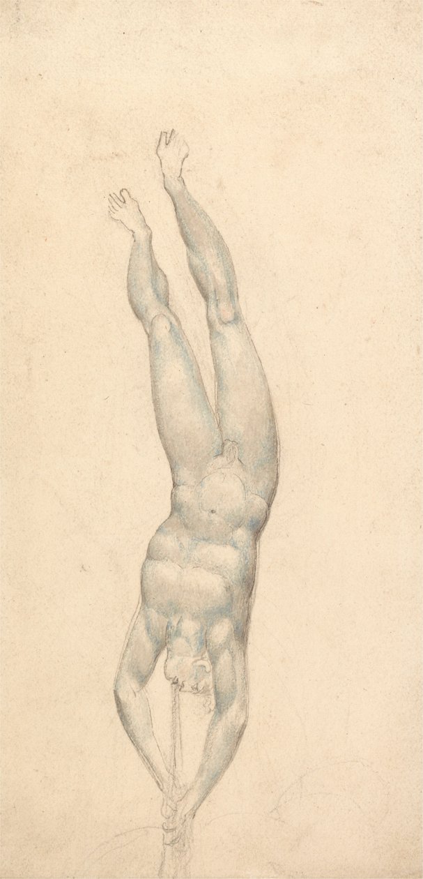 Enkeli trumpetin kanssa tekijältä William Blake