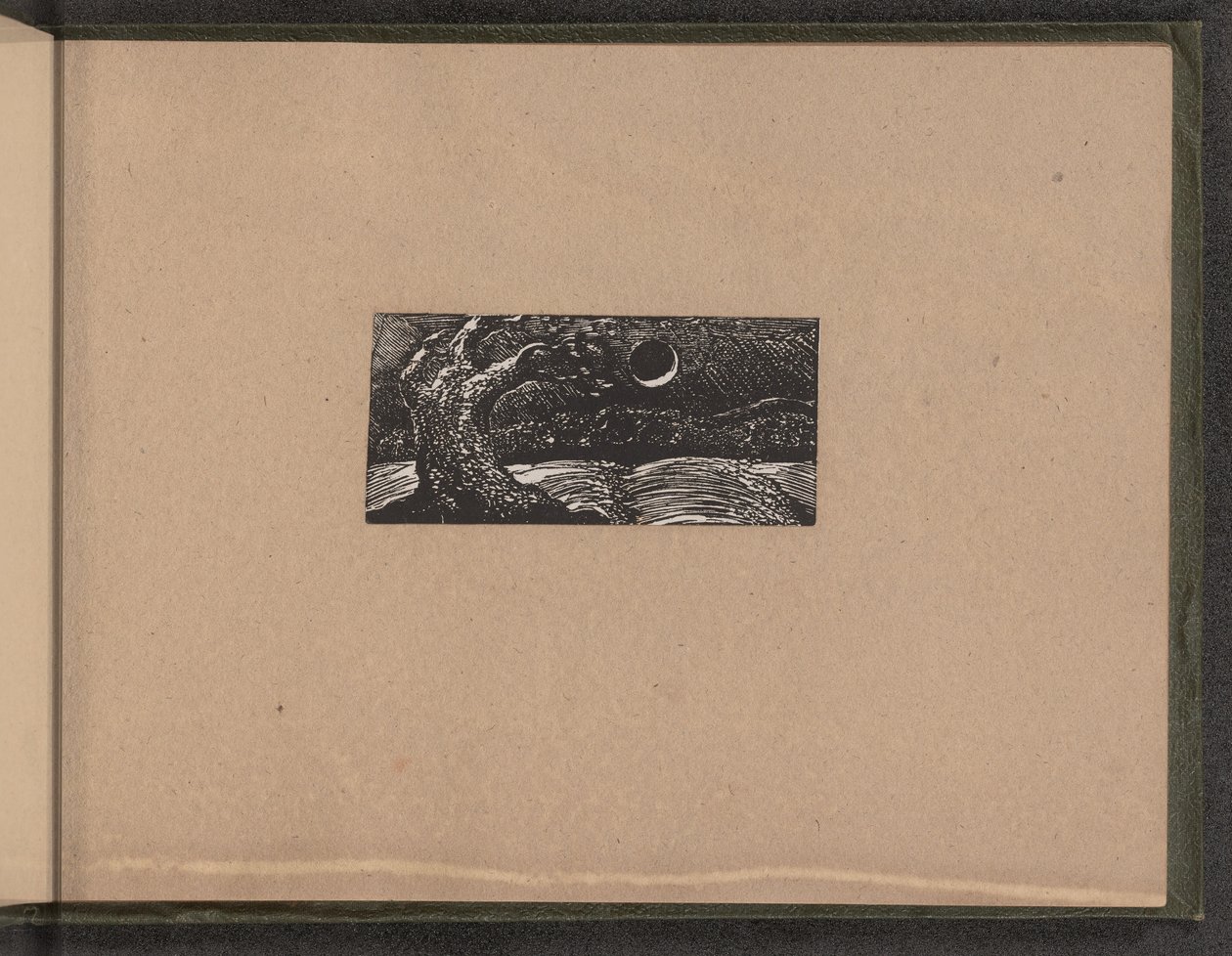 Räjäytyspuu ja litistetyt viljat, 1821. tekijältä William Blake