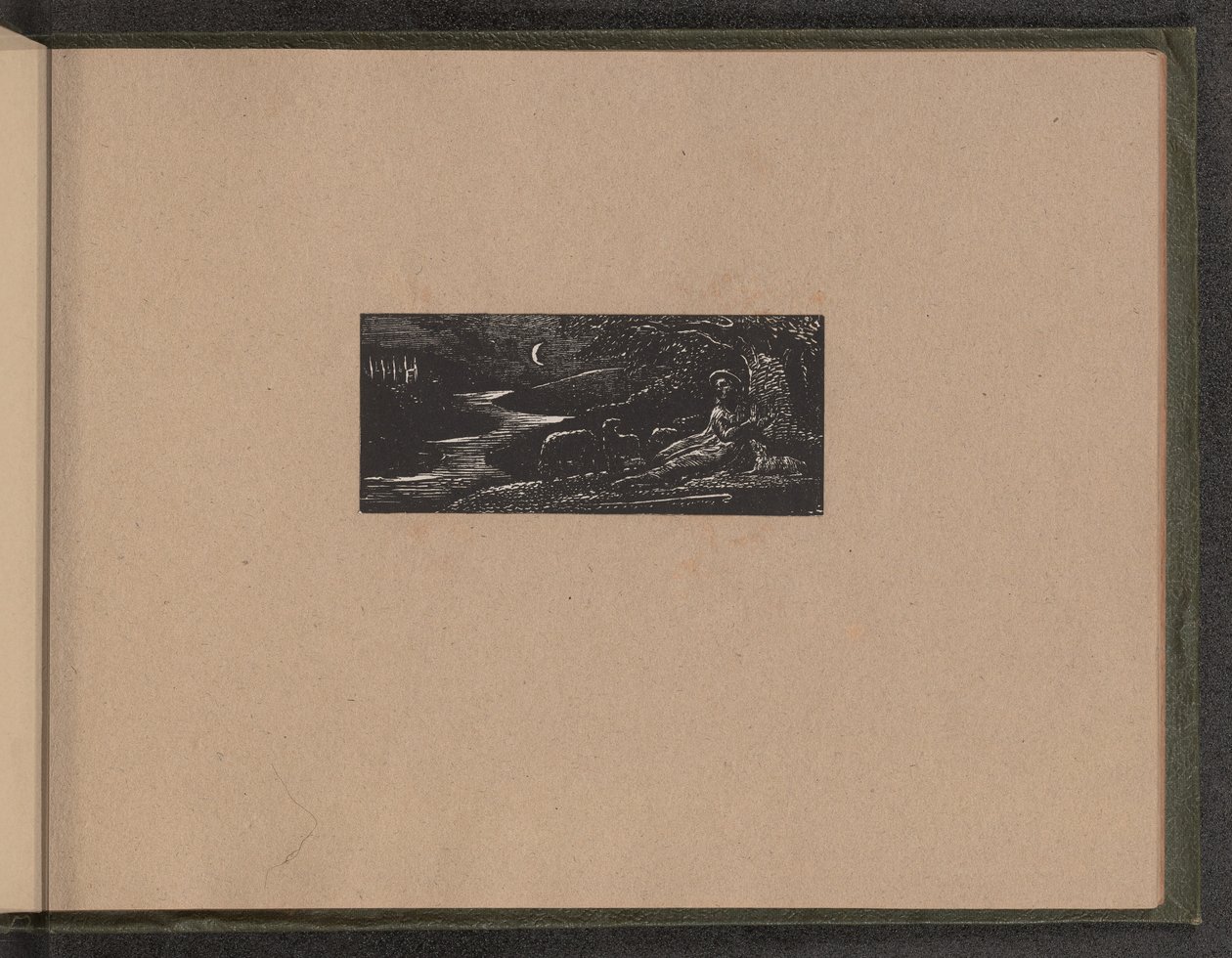 Colinet lepää yöllä tekijältä William Blake