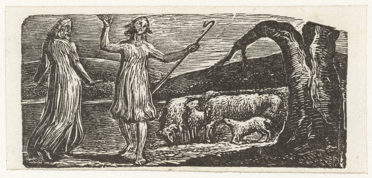 Colinet lähtee surullisin mielin tekijältä William Blake