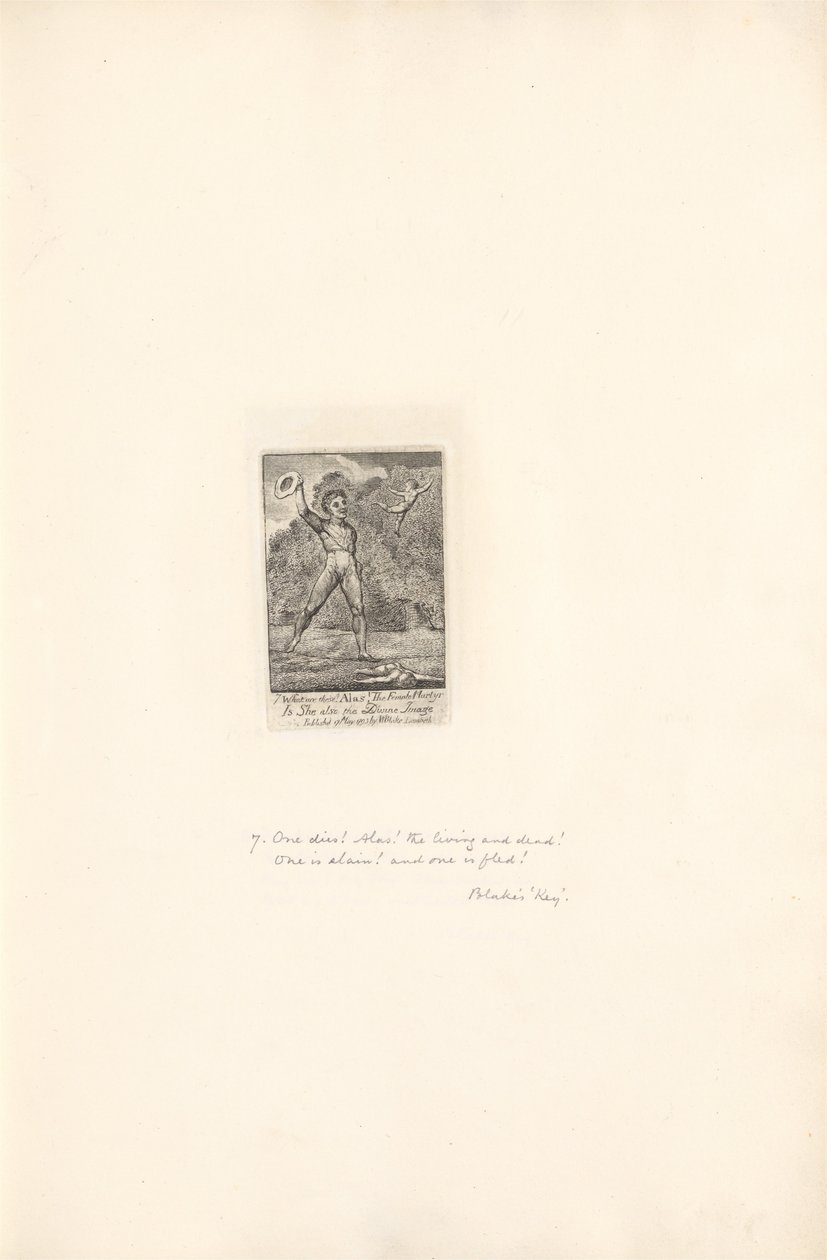 Sukupuolille- Paratiisin portit, levy 9, Voi! tekijältä William Blake