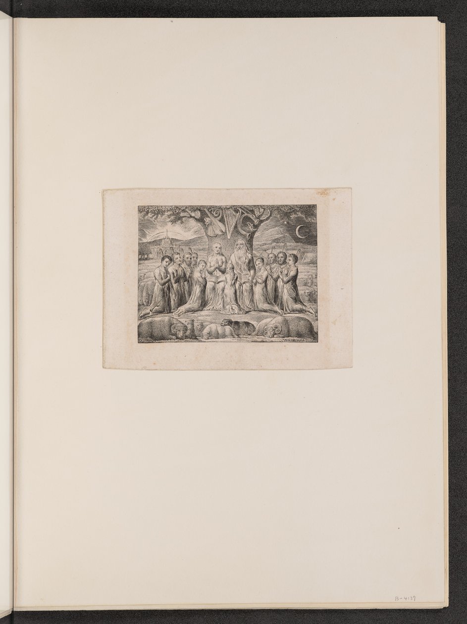 Job ja hänen perheensä tekijältä William Blake