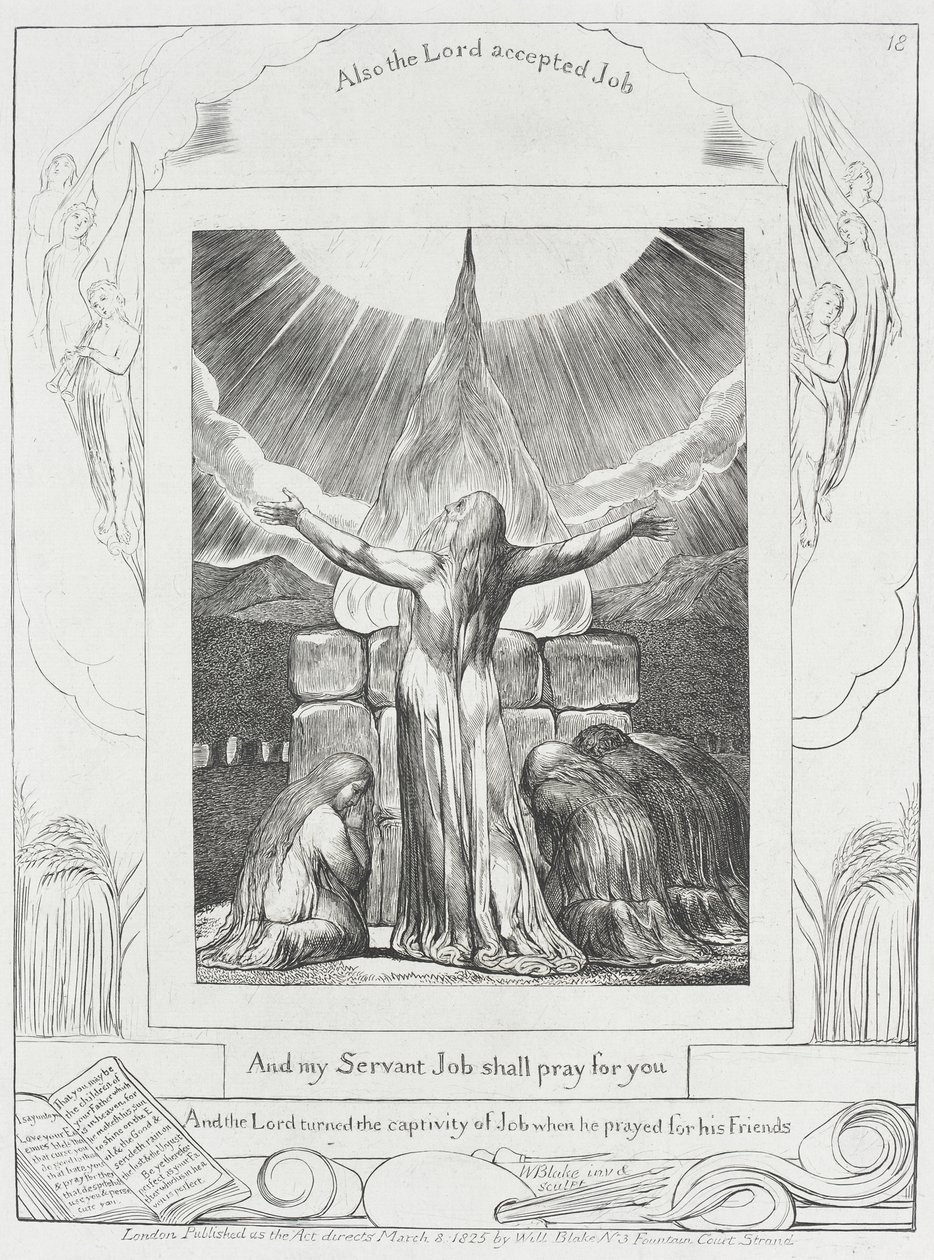 Jobin rukous kuultiin tekijältä William Blake