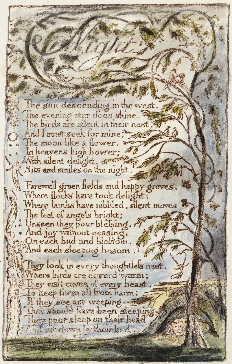 Yö, 1789 tekijältä William Blake