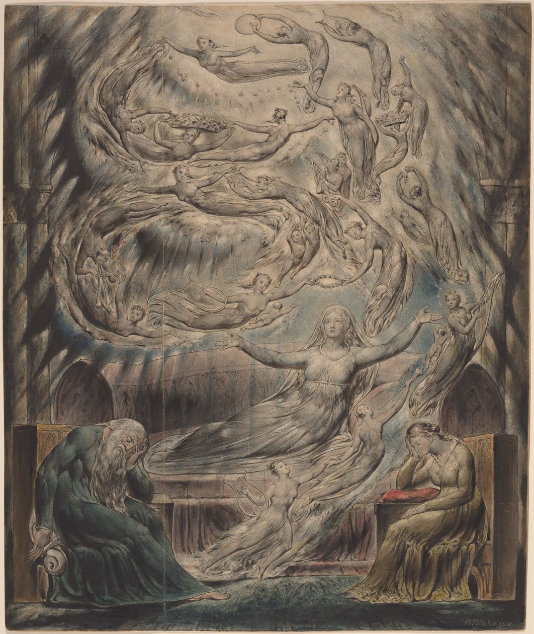 Kuningatar Katariinan uni tekijältä William Blake