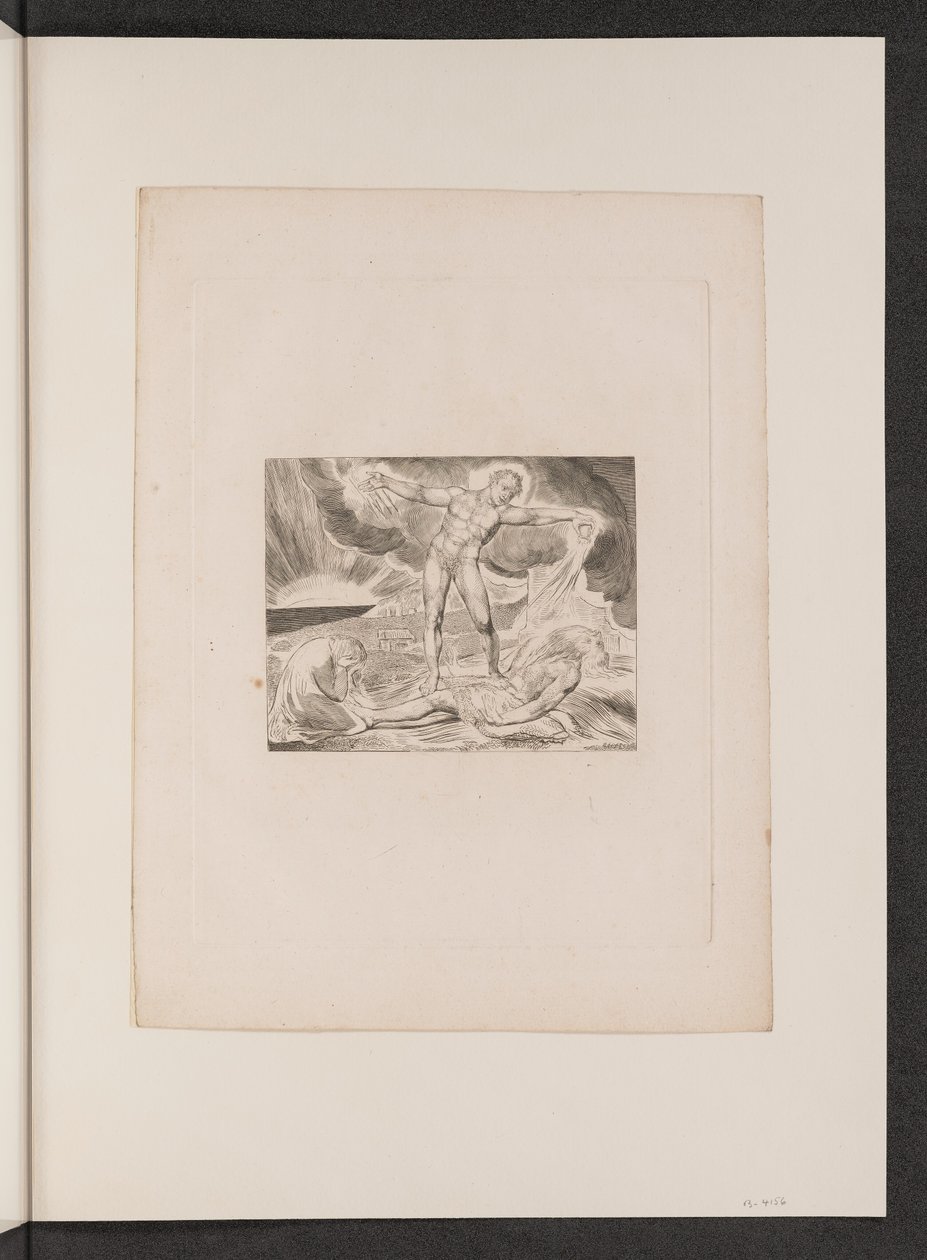 Saatana lyö työtä kiehuen tekijältä William Blake
