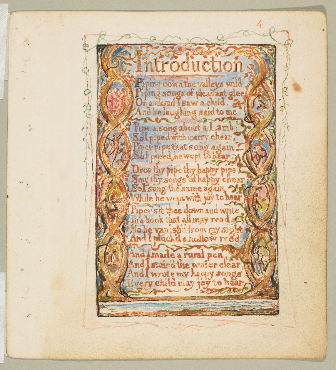 Songs of Innocence: Einleitung tekijältä William Blake